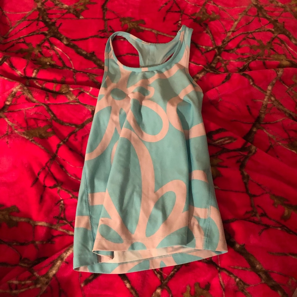 Old navy XS Work our blue tank top